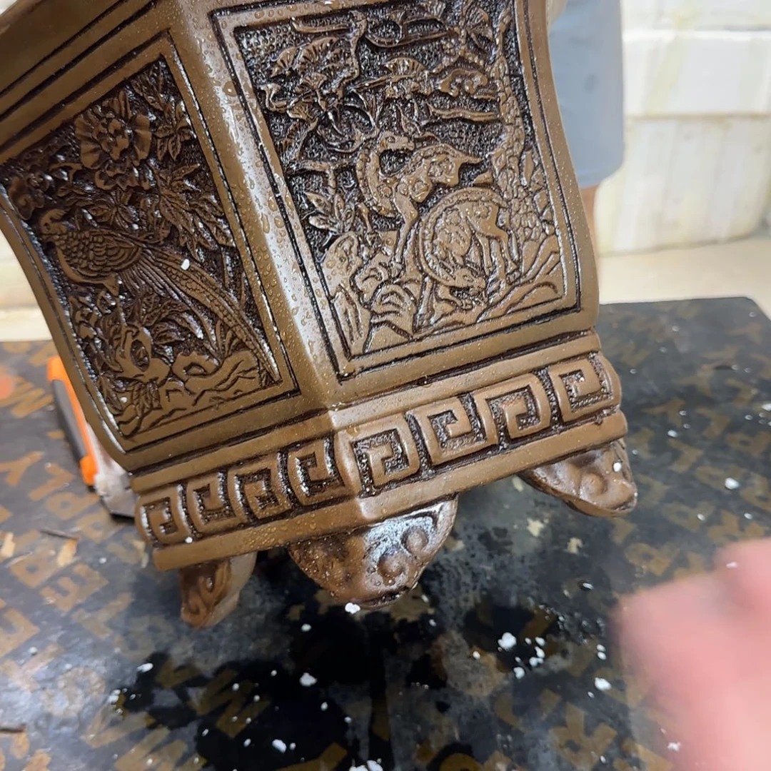 紫砂花盆口径26.22口径