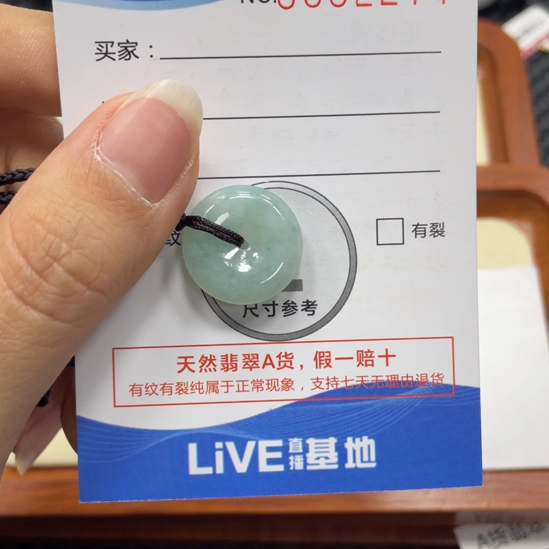 翡翠颈饰未镶嵌翡翠吊坠x 2274