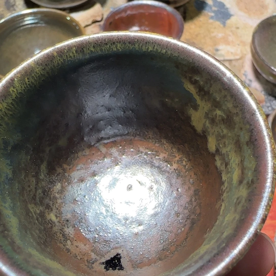 阿***本柴烧建盏茶盏茶杯648