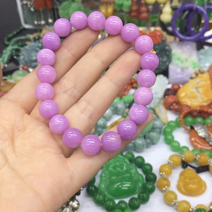 翡翠未镶嵌耳饰手链51