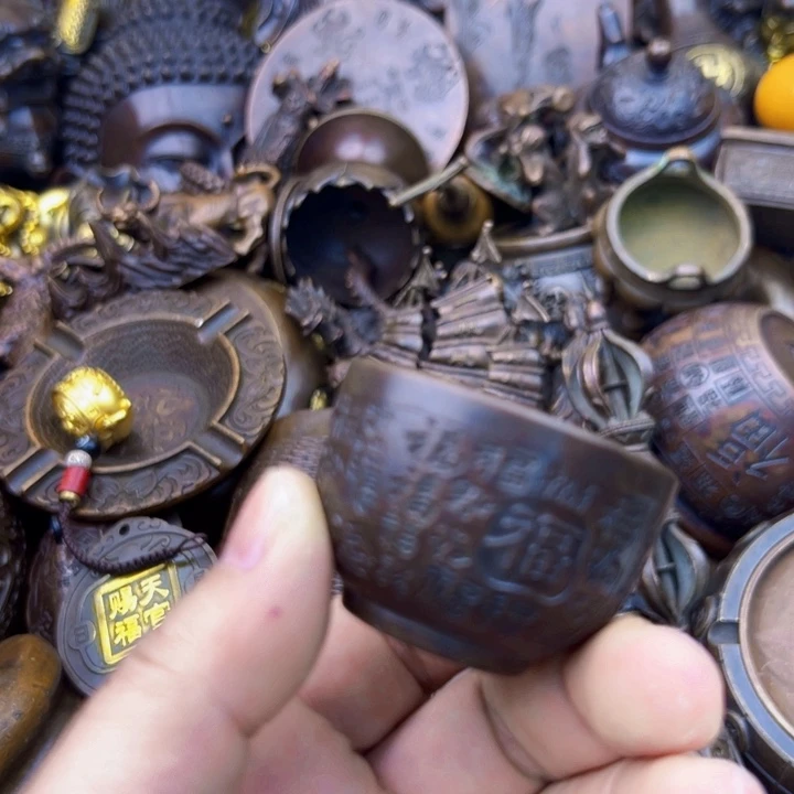 铜器工艺品客厅摆件