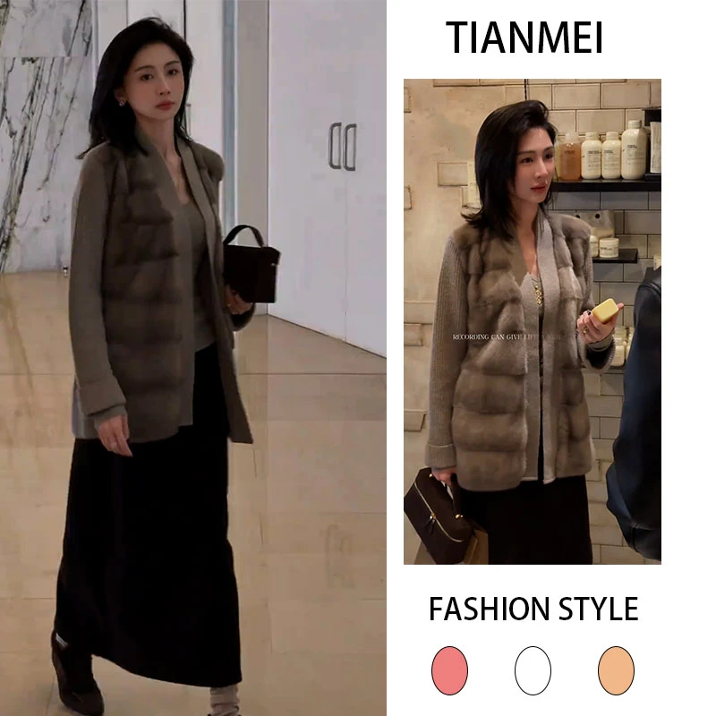 2025秋冬季新款设计感老钱风气质减龄外套女搭配休闲半身裙两件套