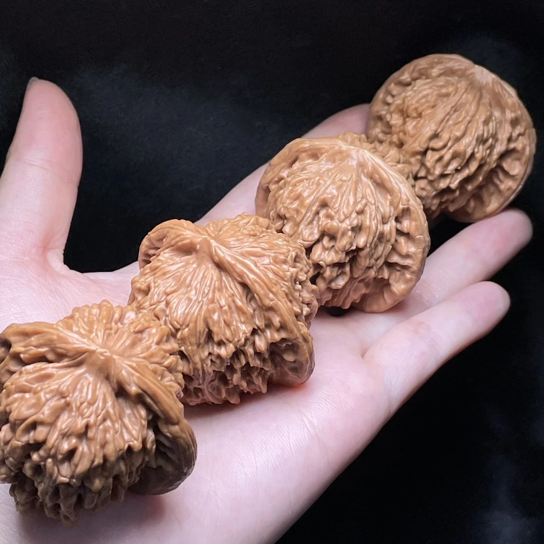 【文玩专场】YZ16784-核桃四座楼-多样性发一件-45mm