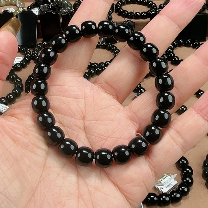 和田玉未镶嵌手链9