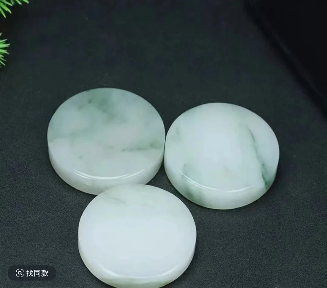 天山翠 手镯心手把件挂件