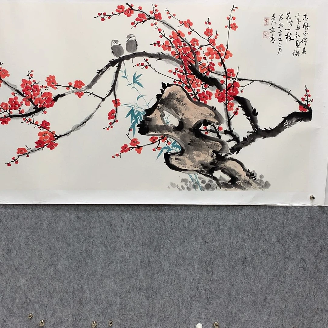 用***光国画霍老师作品欣赏