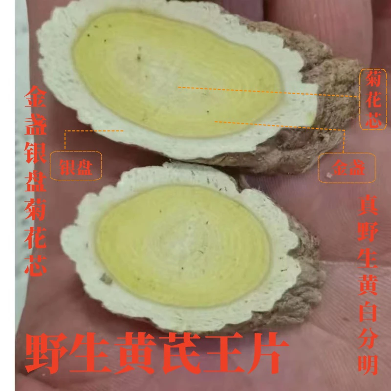 甘肃高海拔野山采药野黄芪500克包邮无硫磺精选一条一斤以上切片