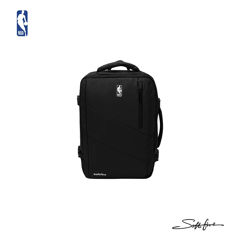 SOFTFIRENBA联名款青少年双肩包可扩容大容量背包旅行双肩背包