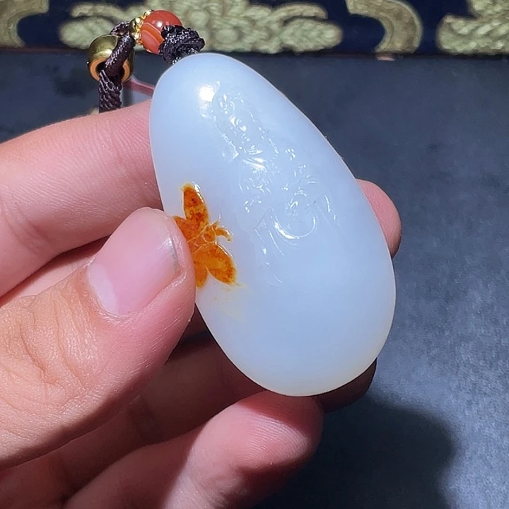 如***意颈饰未镶嵌和田玉CC