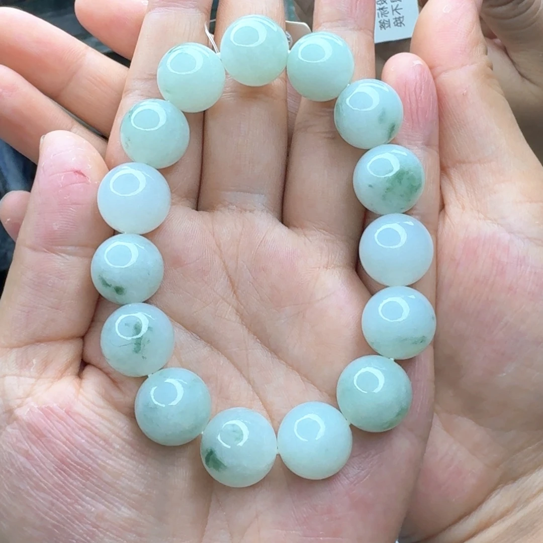 疯***疯翡翠未镶嵌手链翡翠手串
