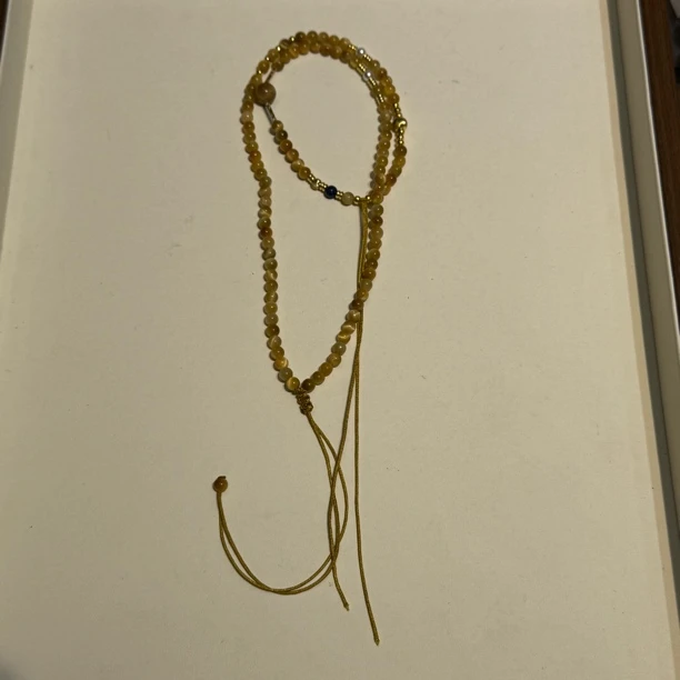 1450-金虎石英质玉链子4mm