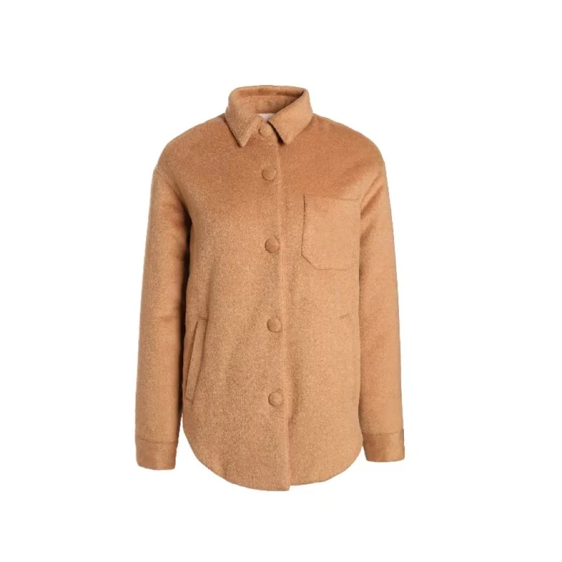 【李李推荐】季新款加厚一件入冬保暖气质修身复古圆下摆外套16100