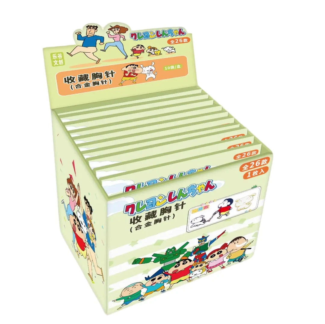 【强娶小新】乐谷文创 蜡笔小新收藏胸针（26款）