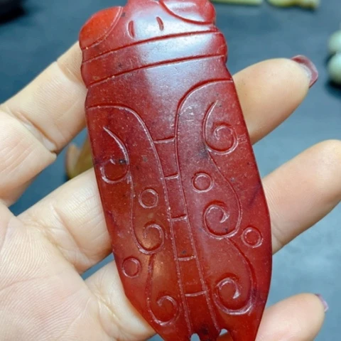 紫金钵盂菩提吊坠