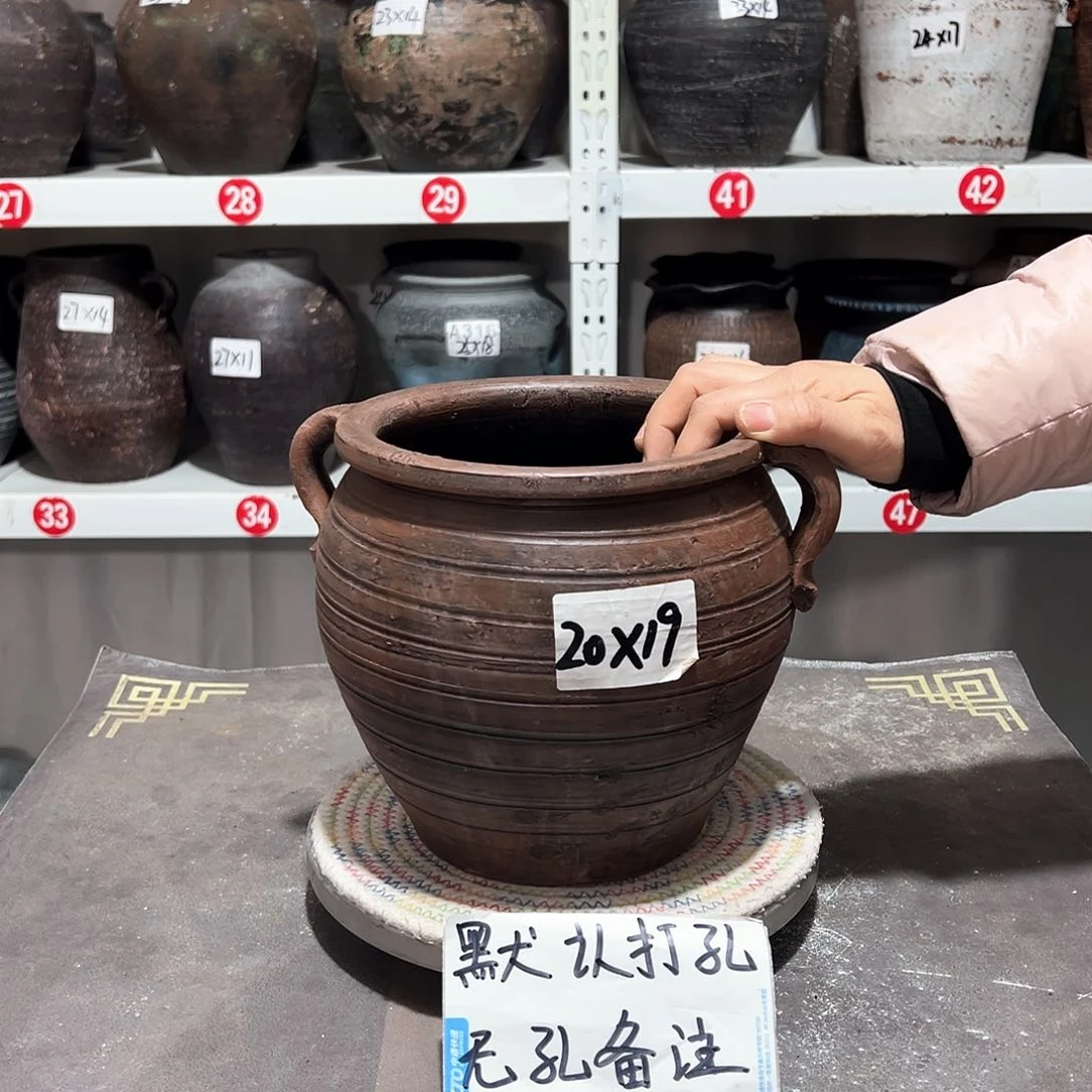 红陶21红双耳默认打孔