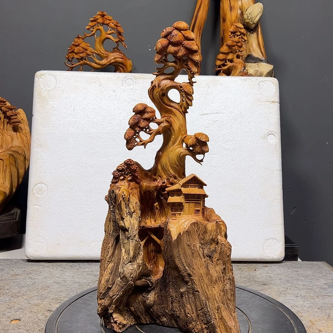 柏木（崖柏）精品崖柏山里人家