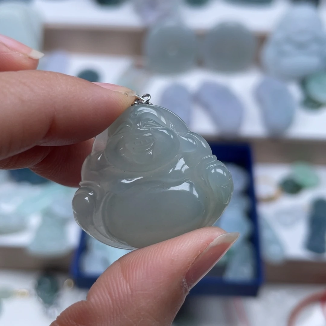 翡翠未镶嵌颈饰天然翡翠