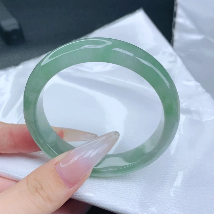 未镶嵌手镯翡翠54-55圈口