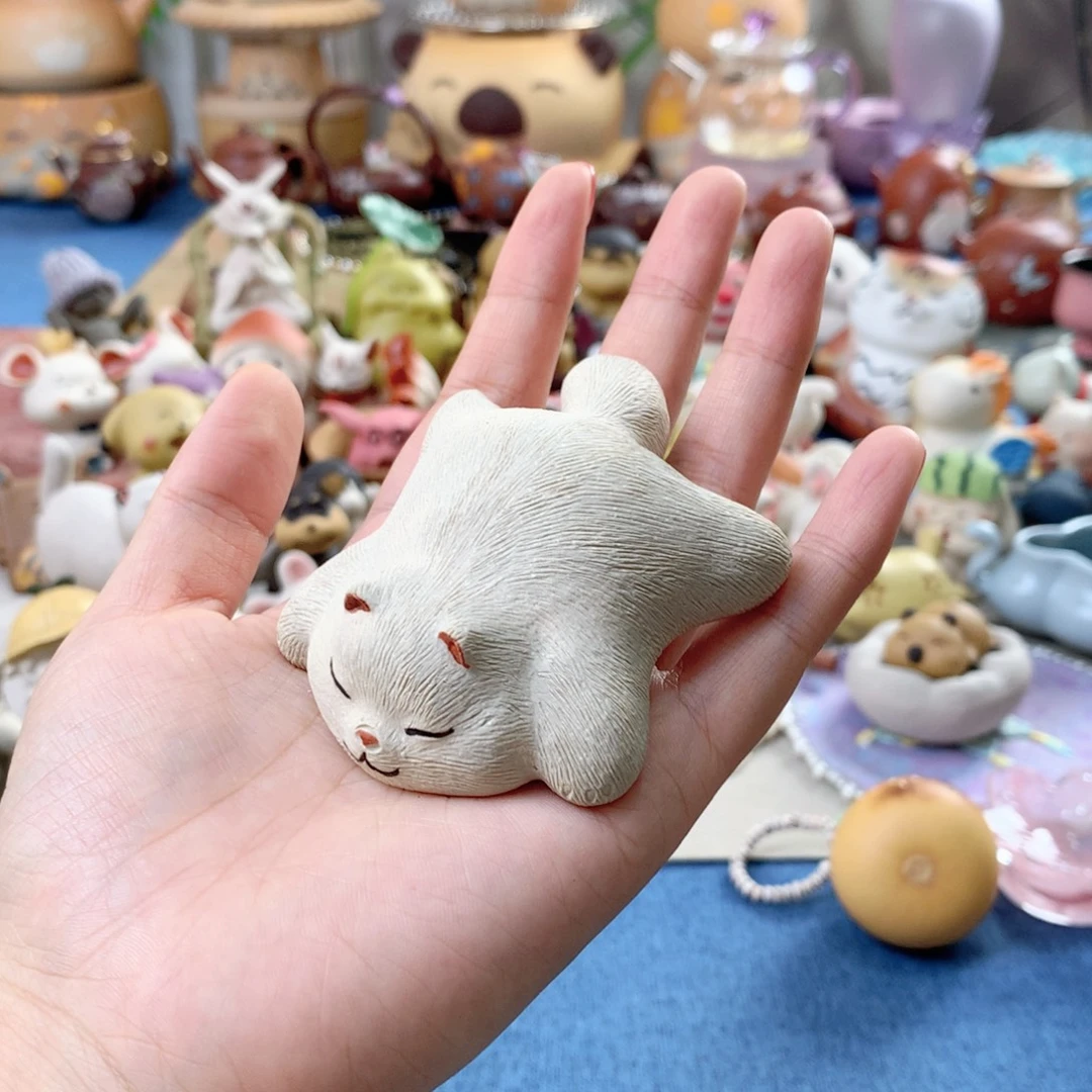 茶宠紫砂手工制作