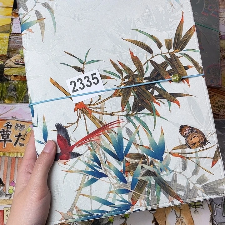 织绣b5活页送纸2335