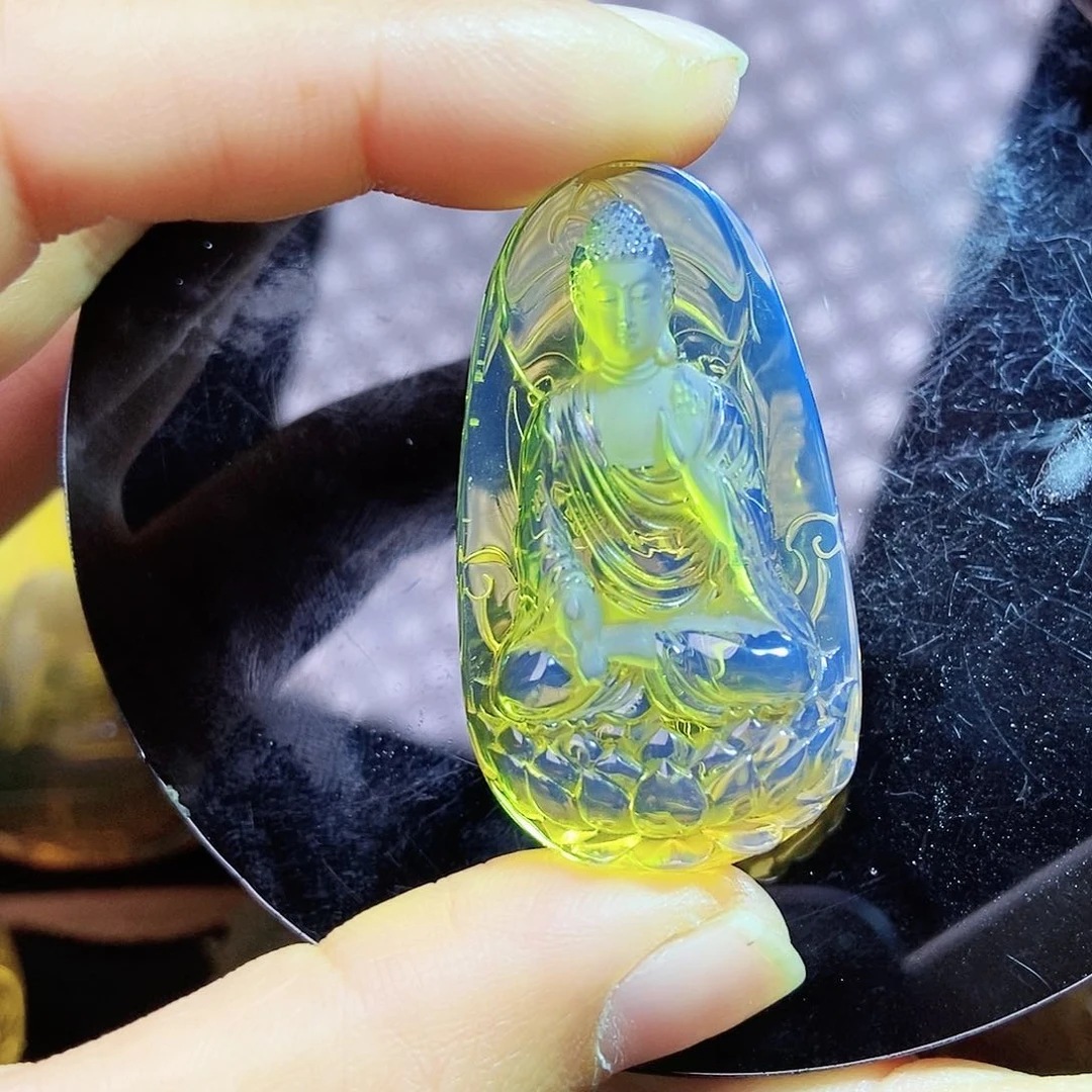 琥珀颈饰未镶嵌缅甸天然琥珀