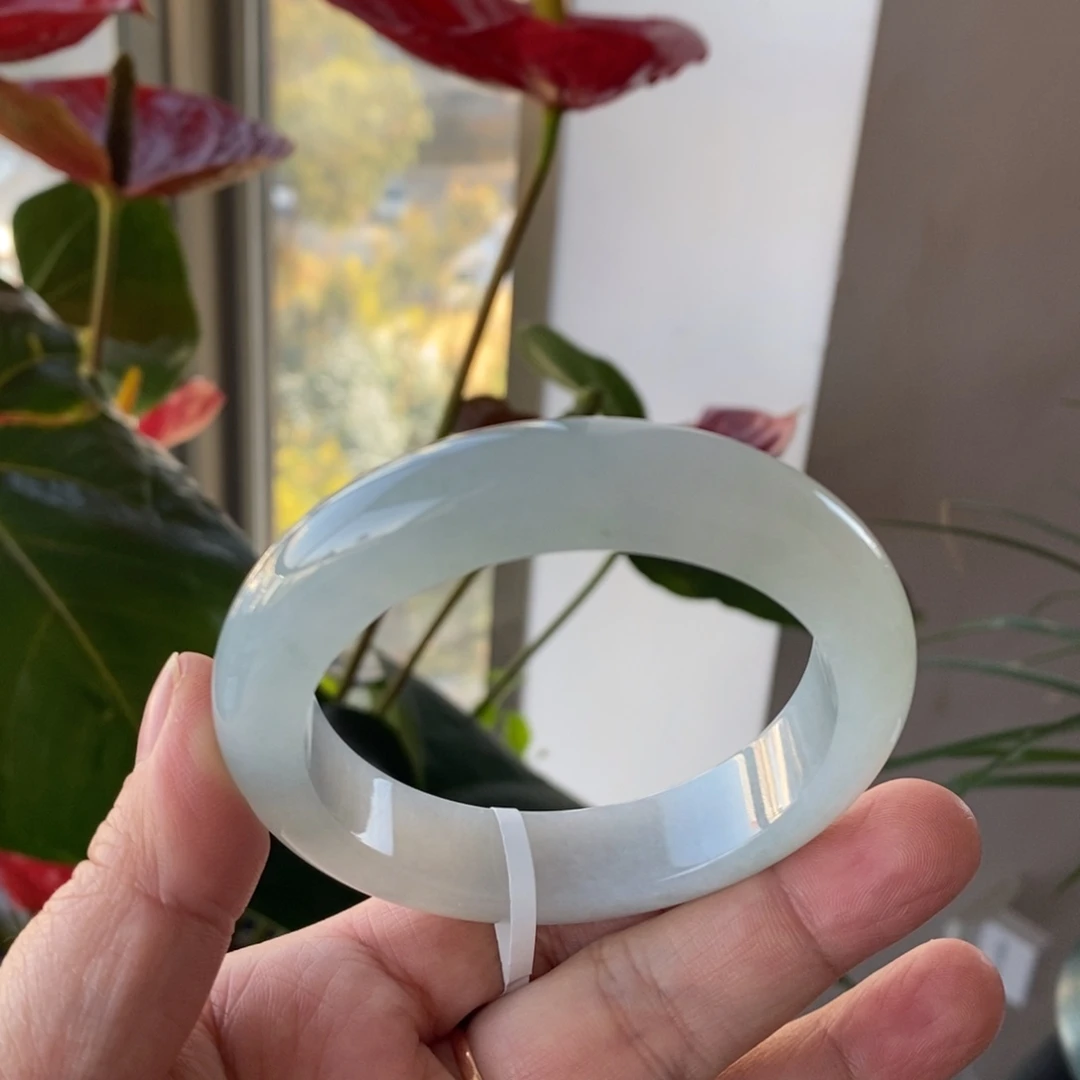 翡翠未镶嵌手镯10号