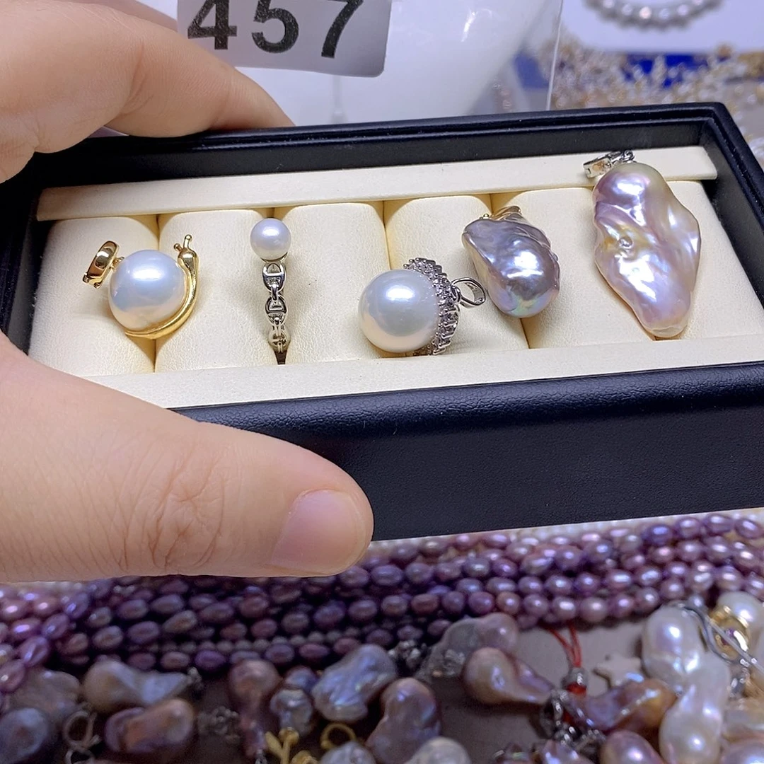 颈饰未镶嵌淡水珍珠