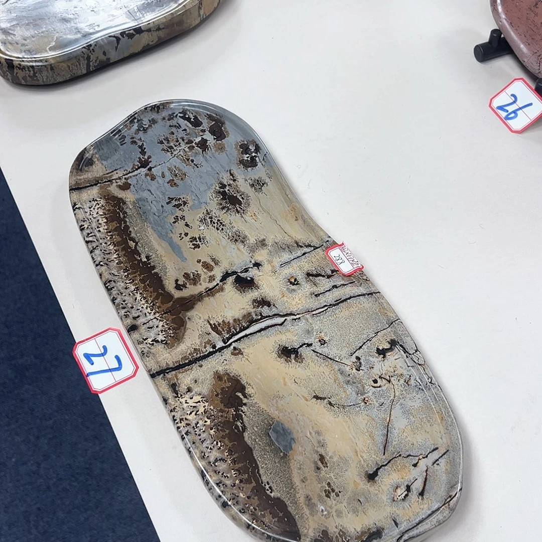 广西石天然国画石干泡台