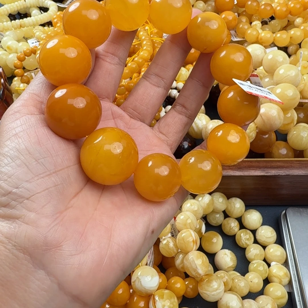 琥珀未镶嵌珠宝奇石