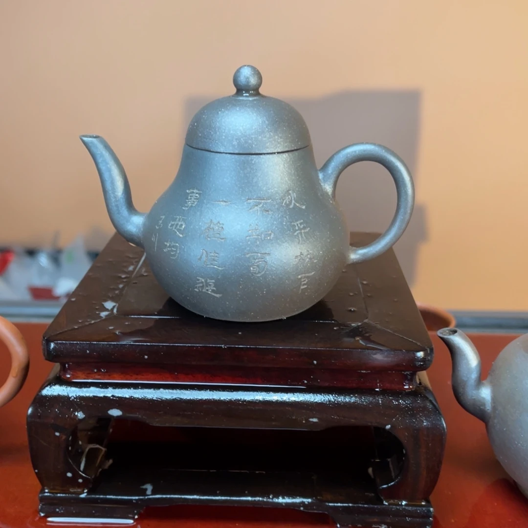 茶壶紫砂高端160cc紫泥高温思婷