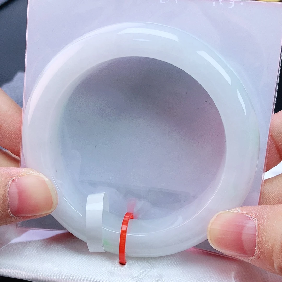 未镶嵌手镯翡翠54圈