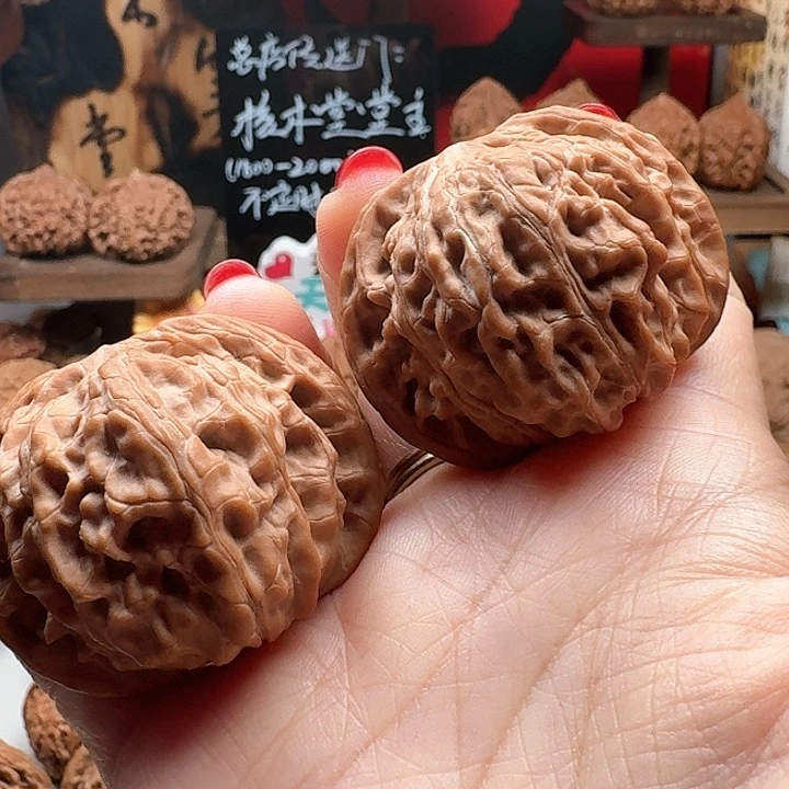 文玩核桃吊坠全品42山地正磨