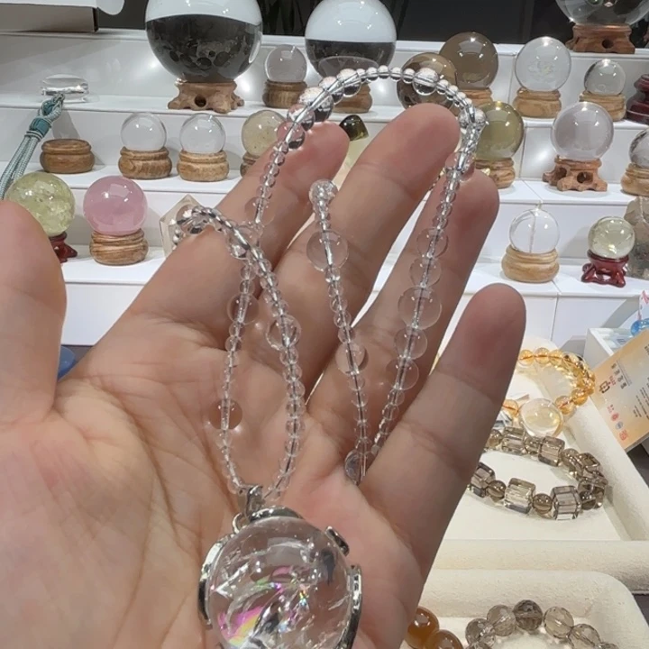 未镶嵌手链水晶吊坠