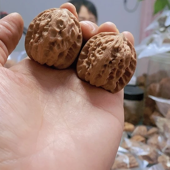 【闪购商品】把件文玩核桃36.5野狼小众