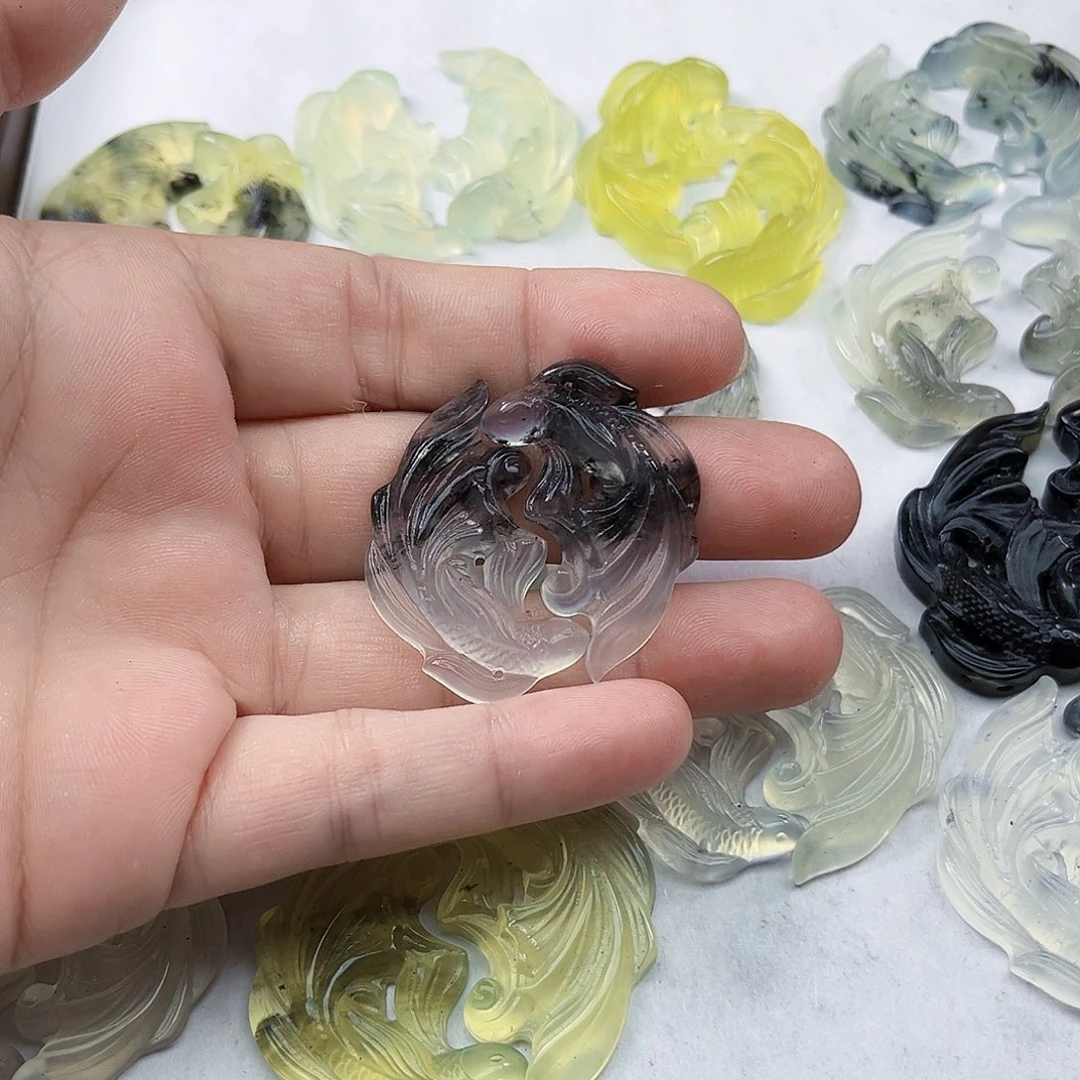 操***子岫玉未镶嵌吊坠(不含链)