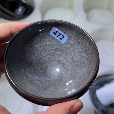 茶盏原矿原釉柴烧建盏