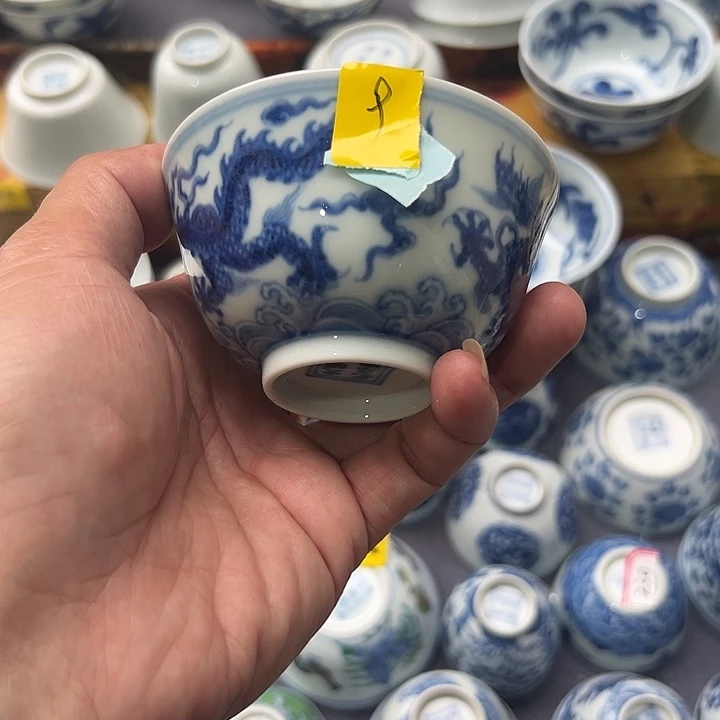 用***6杯子景德镇陶瓷鑫龙景