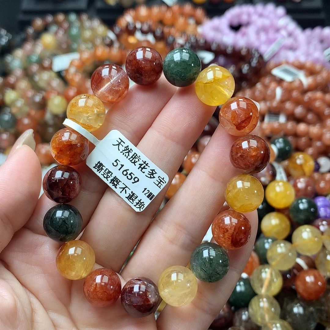 水晶手链未镶嵌，