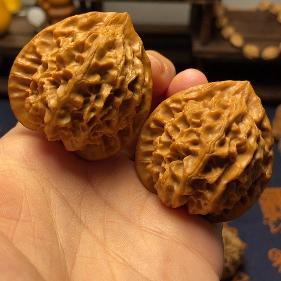 与****把件文玩核桃全品龙鳞42