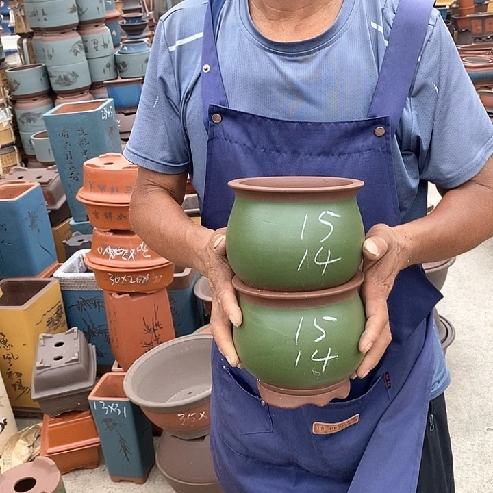 紫砂花盆紫砂花盆