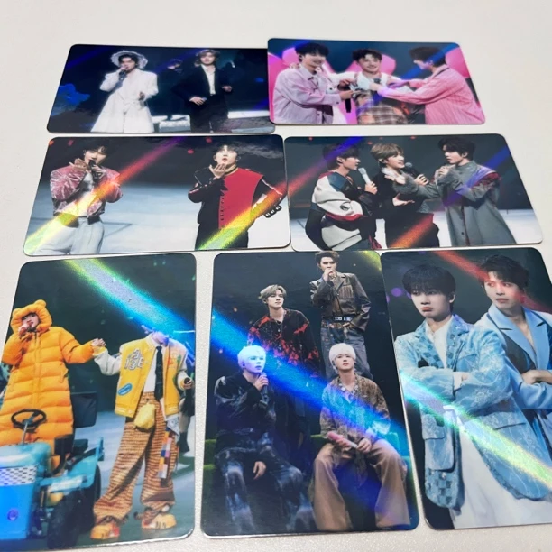 （售罄仅展示）十个勤天自印小卡4.0对对碰（有卡膜，400g，斜光柱膜）