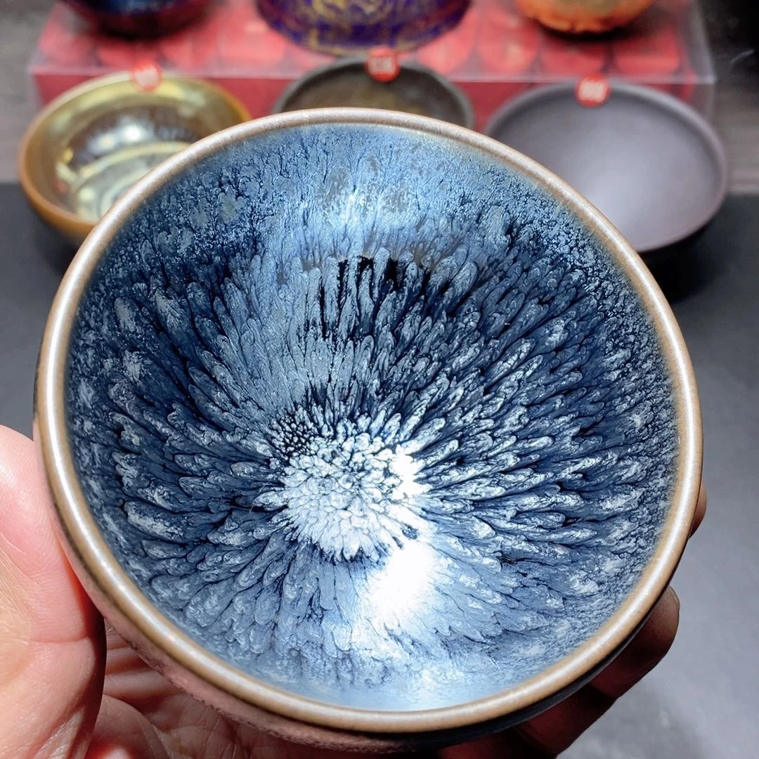 茶盏建盏主人杯茶壶盖碗品茗杯