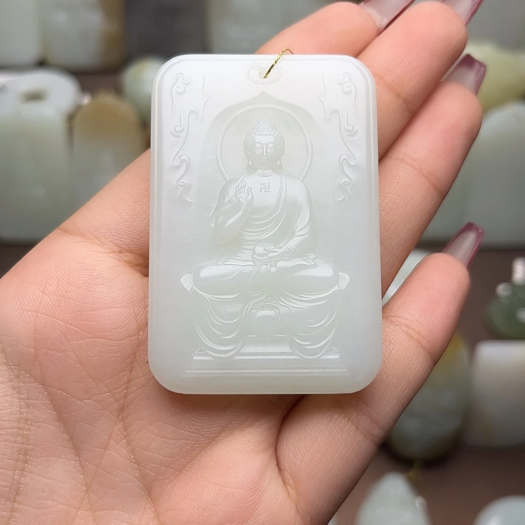 *****颈饰未镶嵌和田玉