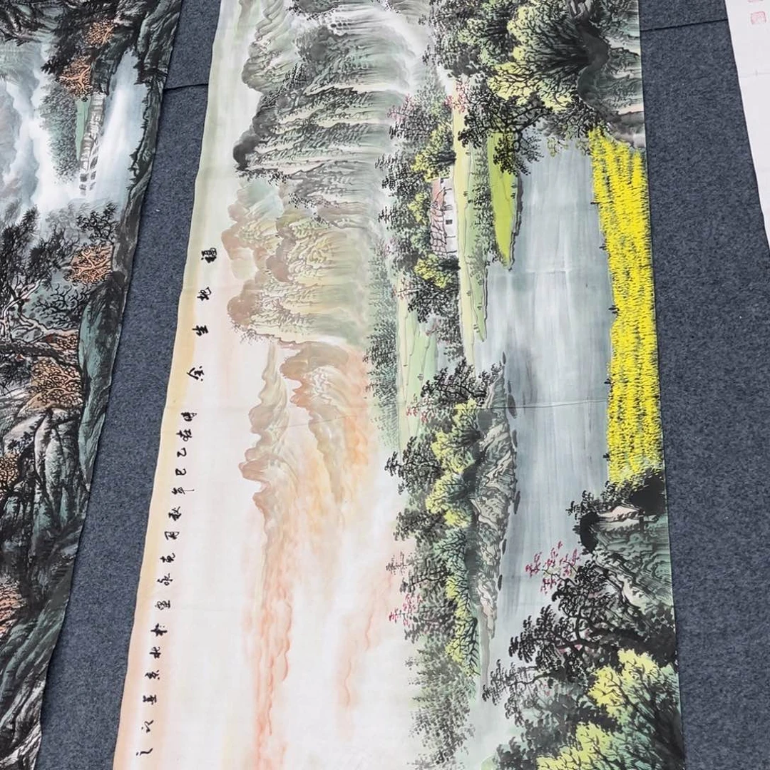 国画宣纸手绘，手工作品