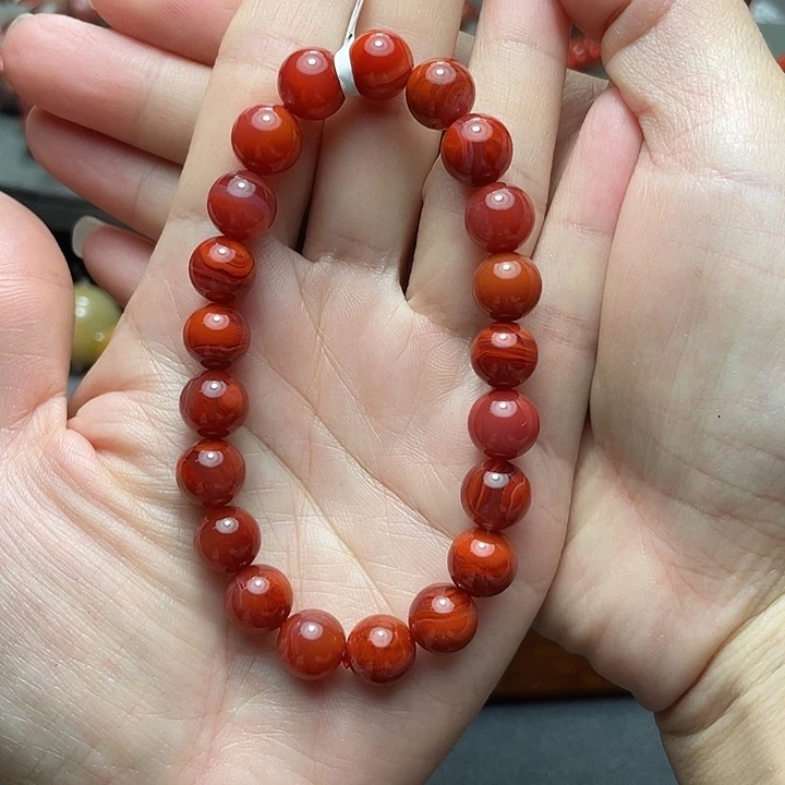 未镶嵌手串9多样性发南红玛瑙