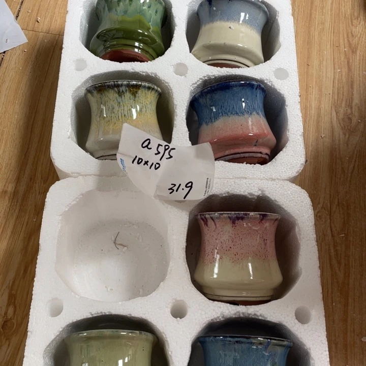 粗陶多肉花盆微瑕595