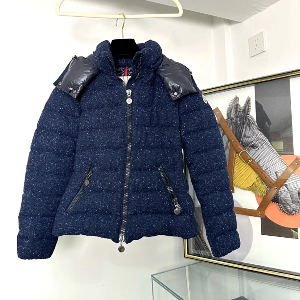 99新 蒙口 蒙口 Astere系列 徽标logo 连帽羽绒服