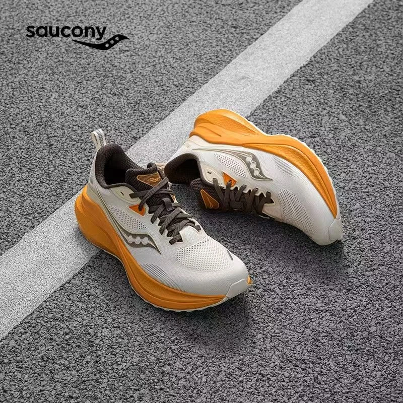 Saucony索康尼MARSHAL率途跑步鞋网面减震训练跑鞋稳定支撑运动鞋