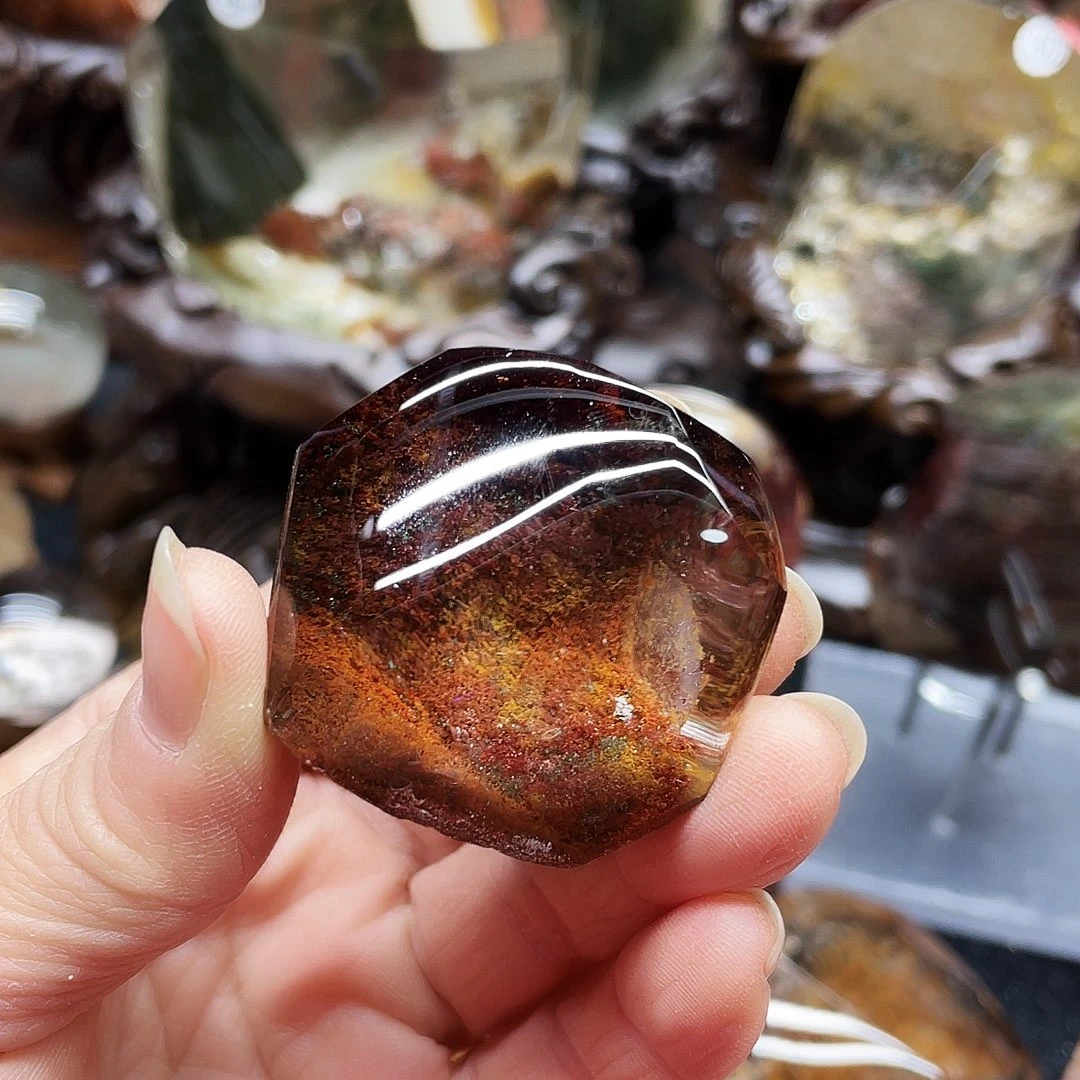 水晶未镶嵌珠宝半成品