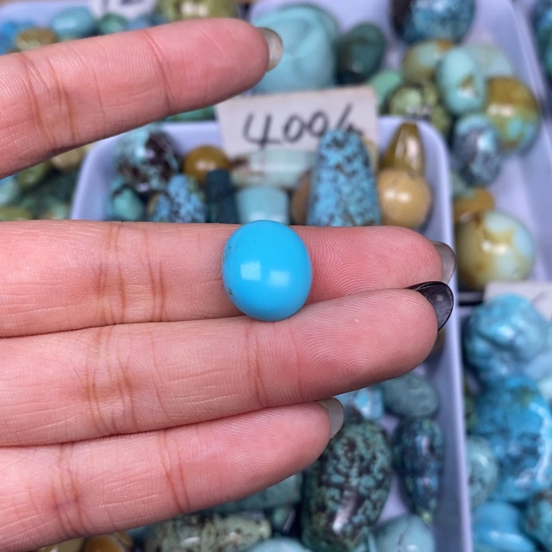 绿松石未镶嵌挂件